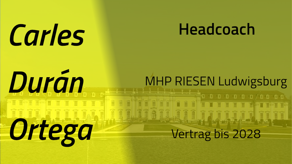 Carles Durán Ortega – ein neuer Headcoach wurde gefunden